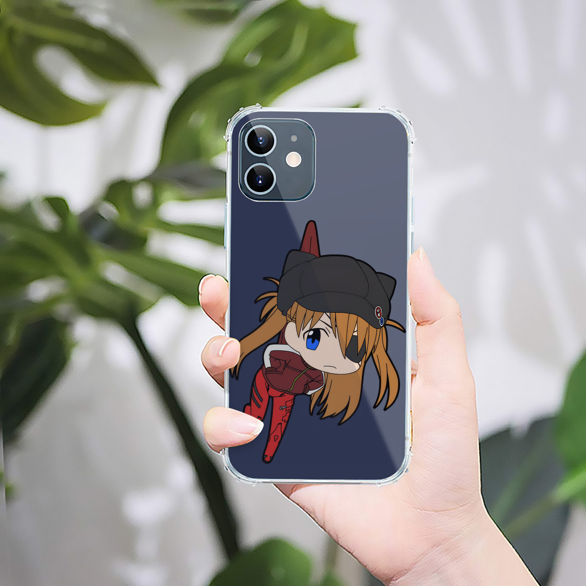 （画像用） EVA 新世紀エヴァンゲリオン 【iPhone 12シリーズ対応】透明スマホケース（クリアソフトケース）